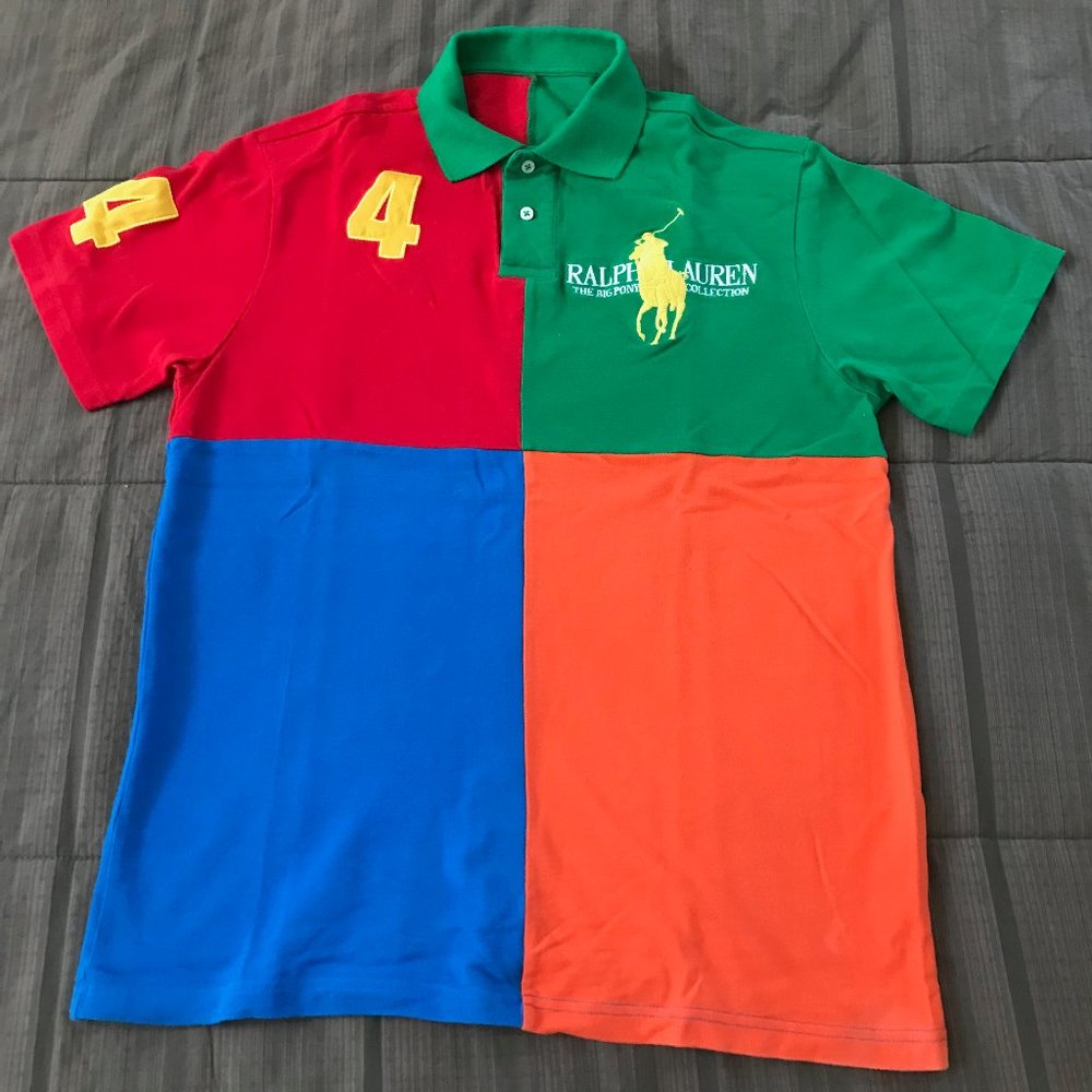 Vintage Multi Color POLO Polo Shirt